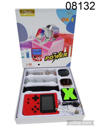 Imagen de RELOJ SMARTWACH X2 CON 4 MALLAS + PARLANTE + CONSOLA DE JUEGO 3.26